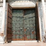 Bronzetür der Basilika San Zeno